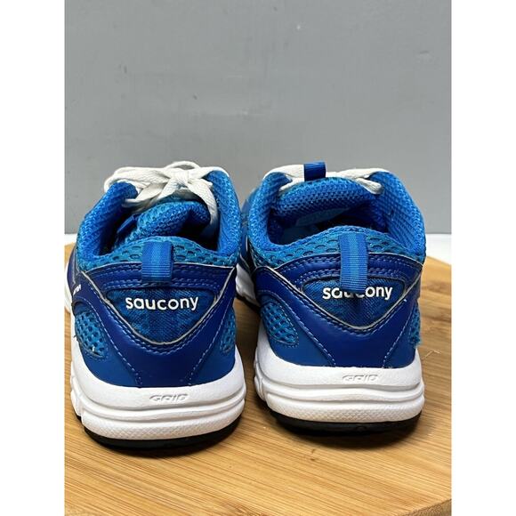 Saucony Grid Fiya Shoes Womens size 7 Blue White 15147-4 Running Sneaker - Picture 6 of 9